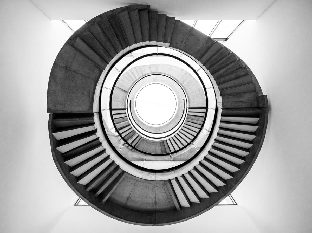 Modern architecture representing strategy to impact